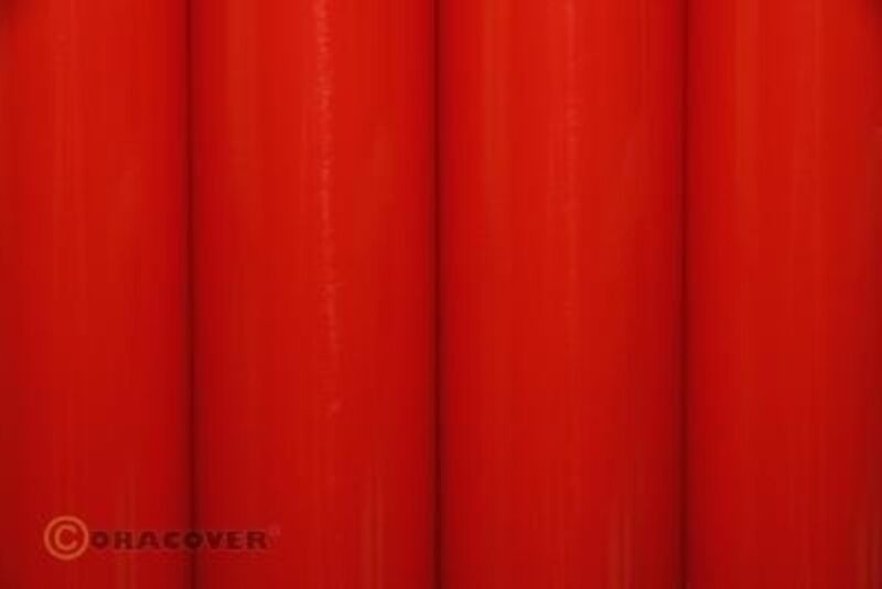 Oracover Bügelfolie Oralight hellrot (2 Meter) / X3091