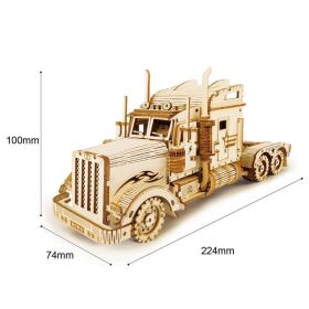 PICHLER Heavy Truck (Lasercut Holzbausatz) / C1953