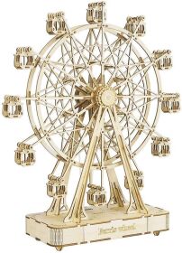 Robotime Riesenrad Musicbox (Lasercut Holzbausatz) / C1959