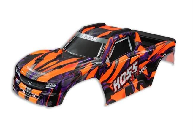 TRAXXAS Karo Hoss 4X4 VXL orange / inkl. Aufkleber & Karo-Clips v/h / TRX9011A