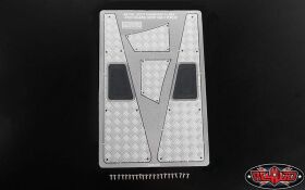 RC4WD Steel Front Side Hood Diamond Plates for RC4WD...