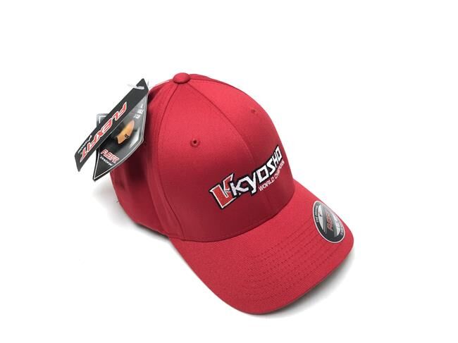 Kyosho FLEXFIT CAP L/XL ROT / K.88001R