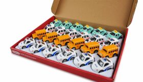 AMEWI Rückzug Druckguss Fahrzeuge, 24er Set im Display / 200003