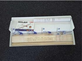 ROBBE MILAN Laser Cut Holzbausatz Made in Germany Hochleistungs-Elektrosegler / 4010