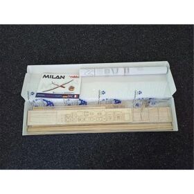 ROBBE MILAN Laser Cut Holzbausatz Made in Germany Hochleistungs-Elektrosegler / 4010