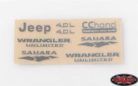 RC4WD 1/10 Metal Logo for Tamiya CC01 Wrangler / RC4VVVC0060