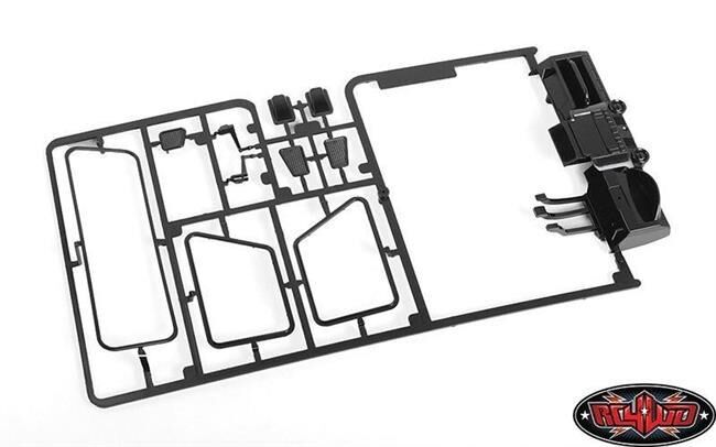 RC4WD 2015 Land Rover Defender D90 Interior/Dash+Door Panels / RC4ZB0230