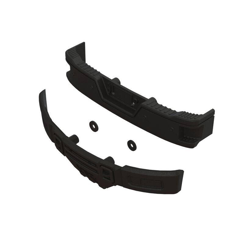 ARRMA Ersatzteil ARAC1681 Bumper Set Black / ARA320460