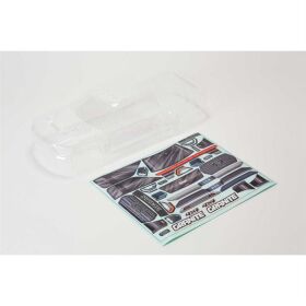 ARRMA 1:10 transparent Body mit Decals und Window Masks:...