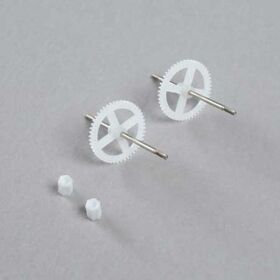E-Flite Ersatzteil Prop Shaft with Gear (2): Vapor/Night...