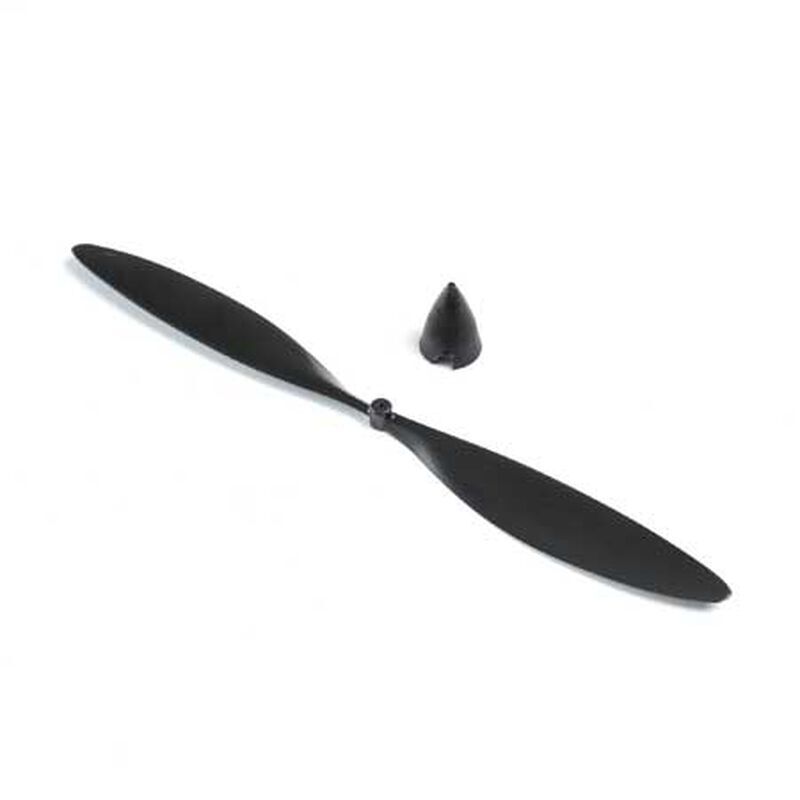 E-Flite Ersatzteil Propeller with Spinner 140mm x 45mm: Vapor/Night / EFLUP14045