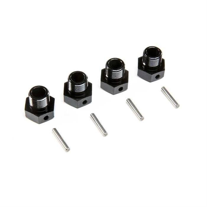 Losi Mitnehmer 17mm schwarz (4 Stück): SBR 2.0 / LOS252129