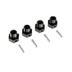 Losi Mitnehmer 17mm schwarz (4 Stück): SBR 2.0 /...