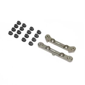 TLR Ersatzteil Adjustable Rear Hinge Pin Brace w/Inserts:...
