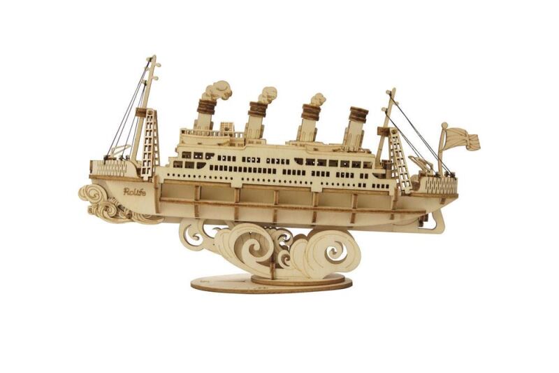 Robotime Kreuzfahrtschiff (Lasercut Holzbausatz) / 15057