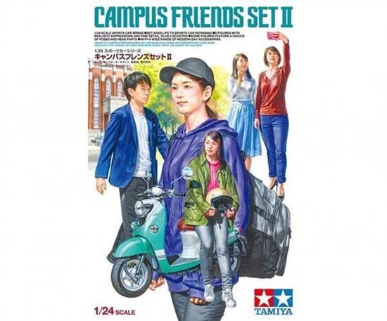 TAMIYA 1:24 Fig.-Set Campus Friends II / 300024356