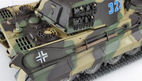 AMEWI Panzer Königstiger Henschelturm 1:16 Professional Line IR/BB / 23110