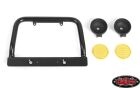 RC4WD Steel Push Bar Front Bumper W/ Yellow Flood Lights / RC4VVVC1122