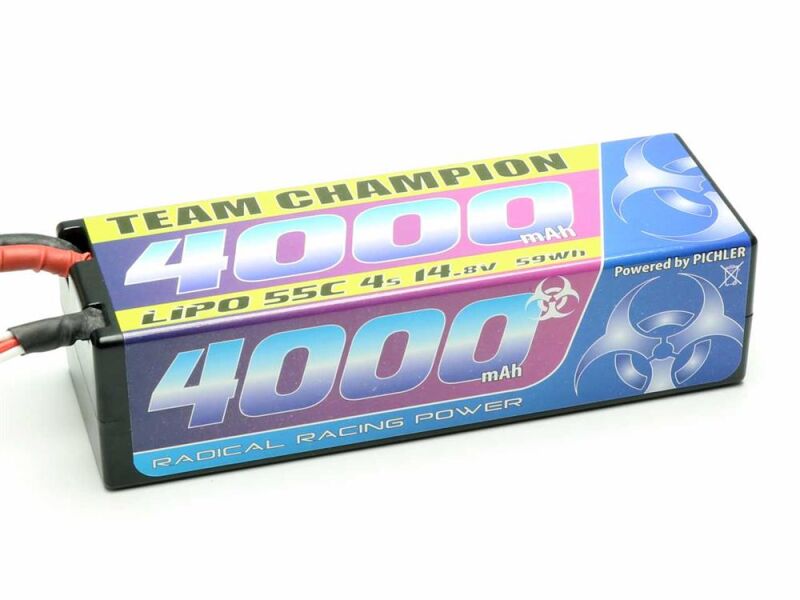PICHLER LiPo Akku Team Champion 4000 - 14,8V | 55C | Deans T / C4849