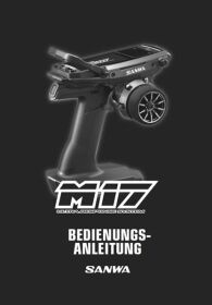 Sanwa Bedienungsanleitung Deutsch M17 / SAN-MANUAL-M17