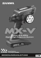 Sanwa Bedienungsanleitung Deutsch MXV / SAN-MANUAL-MXV