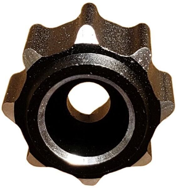 Sanwa Alu Stellrad schwarz / SAN191A04603A