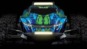 TRAXXAS RC Car Beleuchtung Set / LED Lichtset Rustler 4x4 / TRX6795