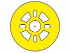 PICHLER Motorspant GFK "L" / Außen Ø 50mm / 15068