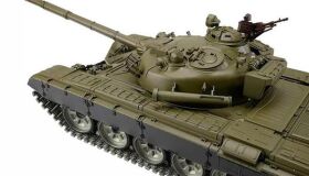 Amewi Panzer T-72 1:16 Professional Line IR/BB Mit Rauch & Sound, Metallgetriebe, Räder und Ketten / 23121