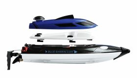 AMEWI Blue Barracuda V2 Mini Boot 2,4GHz RTR / 26093
