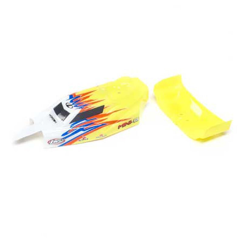 LOSI Ersatzteil Body Wing Yellow/White Mini-B / LOS210023