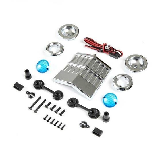 Losi Front LED Lights und Grill Set, Son Uva Digger:LMT / LOS240019