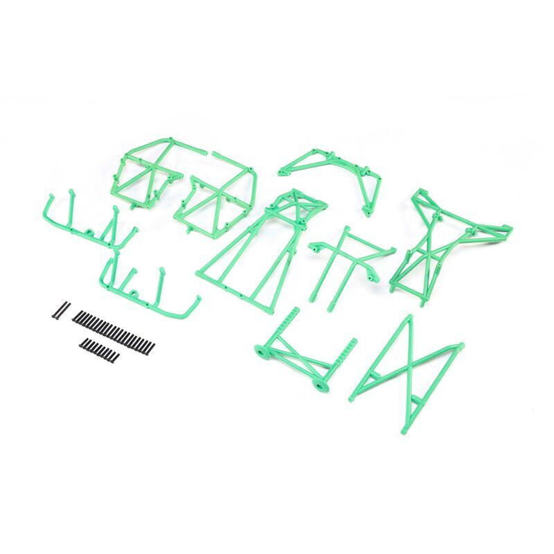 LOSI Ersatzteil Cage Set Complete Green LMT / LOS241027