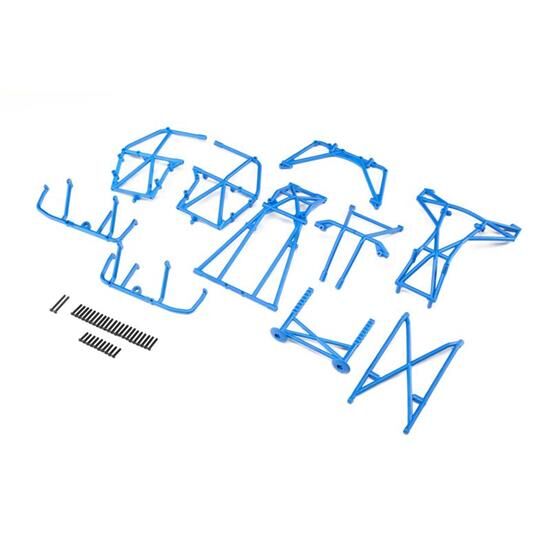 LOSI Ersatzteil Cage Set Complete Blue LMT / LOS241046