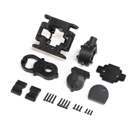 LOSI Ersatzteil Gearbox Housing Set w/covers LMT / LOS242032