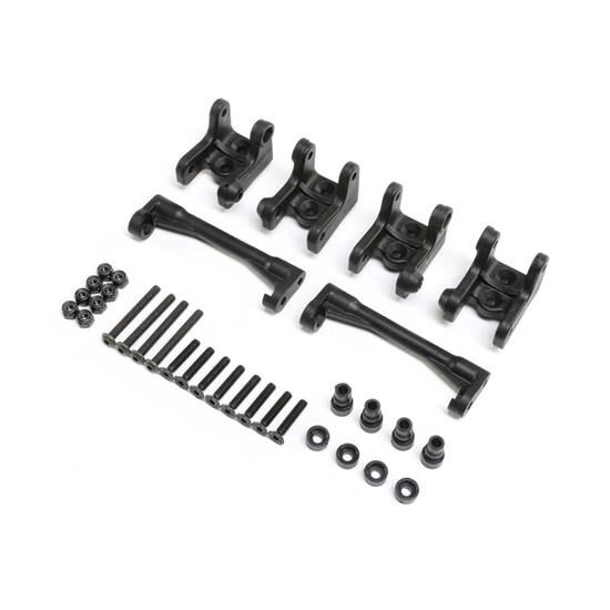 Losi Stoßdämpfer Halter oben (Satz, 4 Stück): LMT / LOS244007