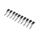 LOSI Ersatzteil Body Clips Black Small (10) LMT / LOS246003