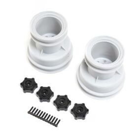 Losi Felge MT silber (Paar): LMT / LOS43033