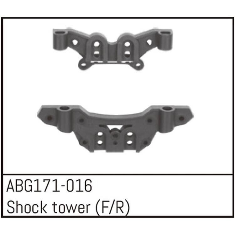 ABSIMA Shock tower F/R 1:14 First Step Performance Cars  / ABG171-016