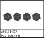 ABSIMA Hex Wheel Hubs (4PCS)  / ABG171-037