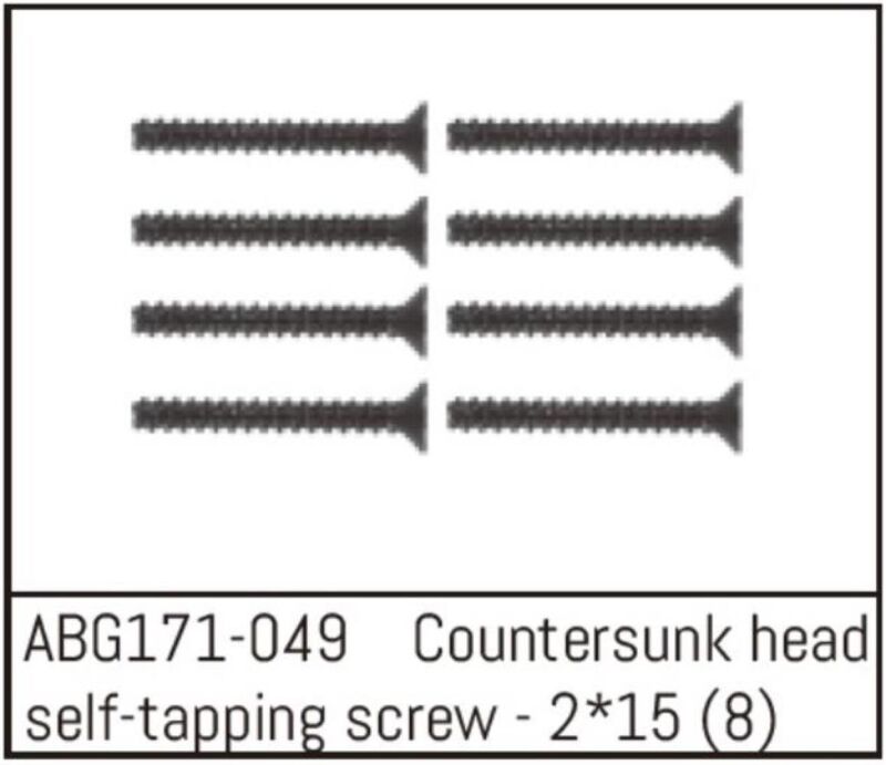ABSIMA Countersunk Screw M2*15 (8PCS) / ABG171-049
