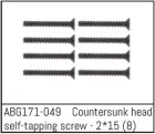 ABSIMA Countersunk Screw M2*15 (8PCS) / ABG171-049