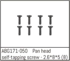 ABSIMA Pan Head Self-tapping Screw M2.6*8*5 (8PCS) /...