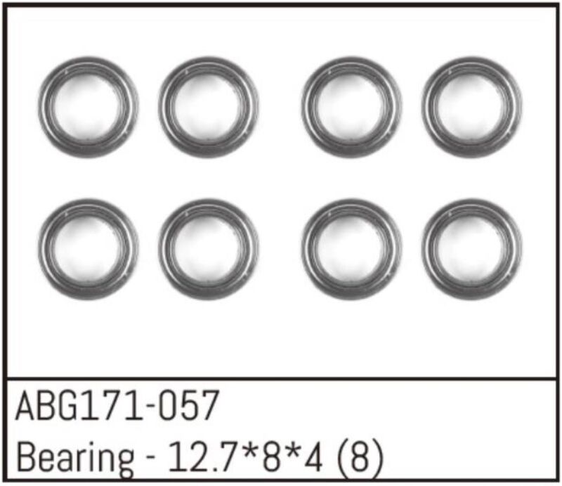 ABSIMA Ball Bearing 12.7*8*4 / ABG171-057