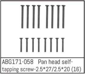 ABSIMA Pan Head Screw M2.5*27 (8PCS) / M2.5*20 (8PCS) /...