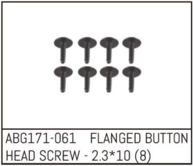 ABSIMA Flanged Button Head Screw M2.3*10 (8PCS) / ABG171-061