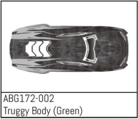 ABSIMA Truggy Body (GREEN) / ABG172-002