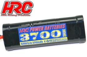 HRC Akku 7 Zellen HRC Power Akku NiMH 8.4V 3700mAh Hump...
