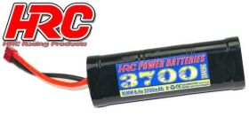 HRC Akku 7 Zellen HRC Power Akku NiMH 8.4V 3700mAh Hump Stick Ultra T (Deans Kompatible)/ HRC01737D