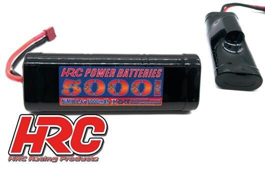 HRC Akku 7 Zellen HRC Power Akku NiMH 8.4V 5000mAh Hump Stick Ultra T (Deans Kompatible)/ HRC01750D